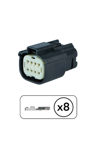 Far Ve Stop Soketi 8 Pin Kablosuz - Resim 2