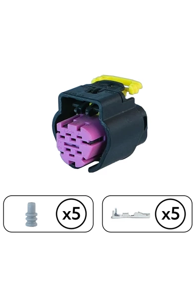 Egr Valf Soketi 5 Pin Kablosuz