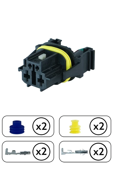 Radyatör Fan Soketi 4 Pin Kablosuz