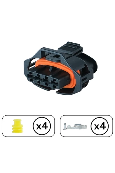 Hava Debimetre Soketi 4 Pin Kablosuz