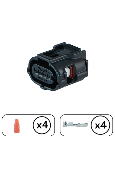 Hava Akış Soketi 4 Pin Kablosuz - Resim 2