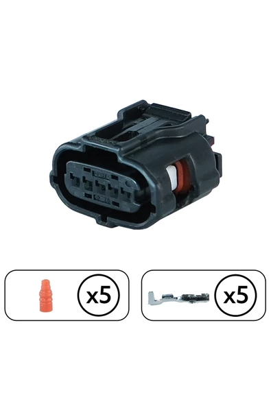 Hava Akışmetre Soketi 5 Pin Kablosuz - Resim 2