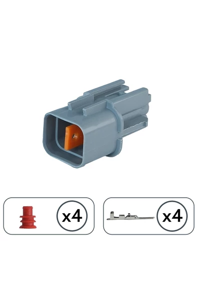 Boğaz Kelebeği Soketi Dişi 4 Pin Kablosuz