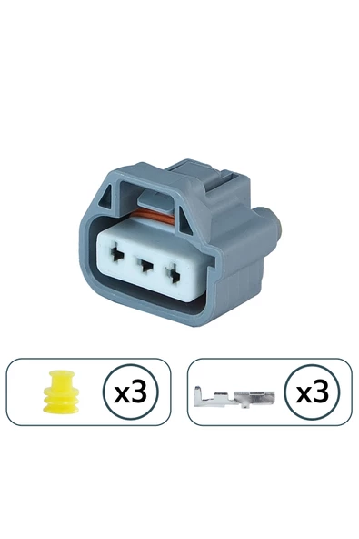 Su Fıskiye Motor Soketi 3 Pin Kablosuz - Resim 2