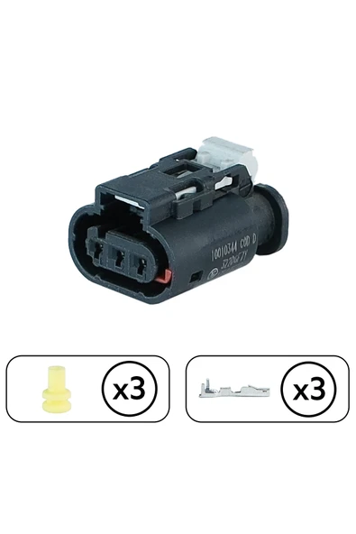 Park Sensör Soketi 3 Pin Kablosuz - Resim 2