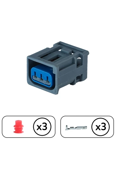 Krank Sensör Soketi 3 Pin Kablosuz