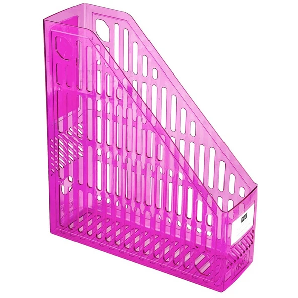 Kraf 5200 Magazinlik ŞEFFAF PEMBE (3 Adet)