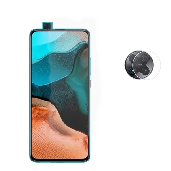 Xiaomi Redmi K30 Pro Uyumlu Nano Kamera Koruyucu