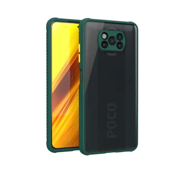 Xiaomi Poco X3 Kılıf ​​Uyumlu Kaff Kapak