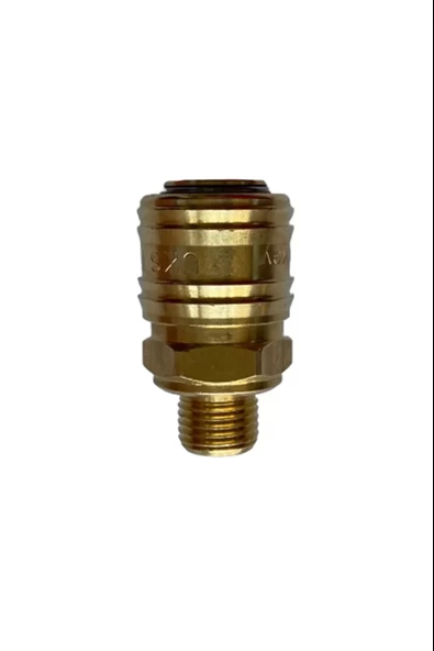 Pnömatik Sarı Stoper Otomatik Rekor Erkek Gövde T26 - M14x1.5 ürün görseli 1