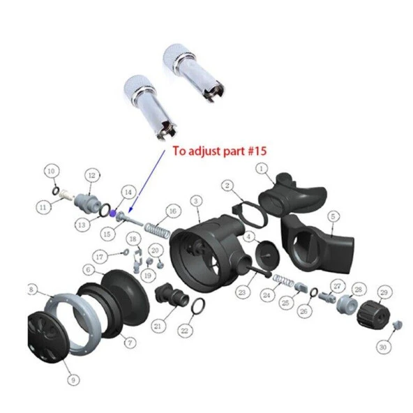 KRAKEN Tamir Aleti POPPET 3 Yuvalı - 3