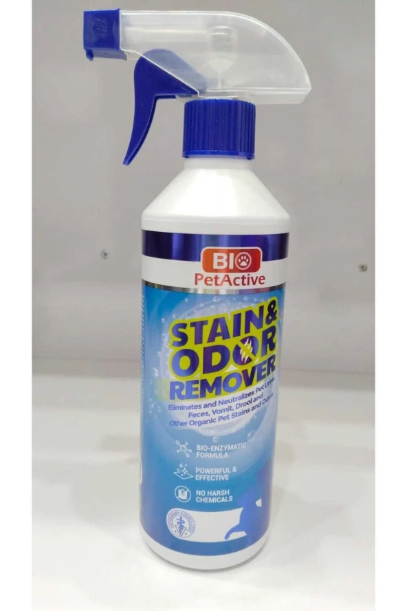 BIO PETACTİVE STAIN&ODOR REMOVER LEKE ÇIKARICI