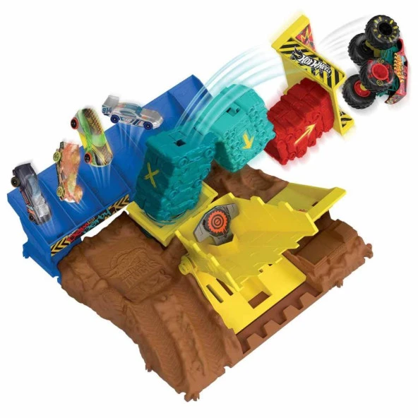 Hot Wheels Monster Trucks Arenada Yarı Final Setleri Tiger Shark HNB92-HNB94 - 3