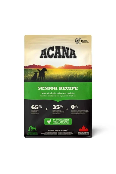 Acana Heritage Senior Tahılsız Yaşlı Kuru Köpek Maması 11,4 Kg