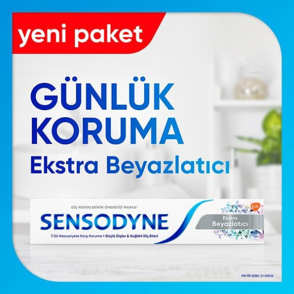 Sensodyne Ekstra Beyazlatıcı Diş Macunu 75 ml - 3