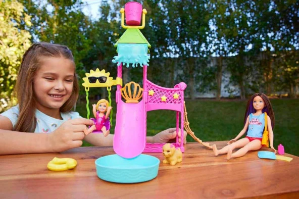 Barbie Skipper'ın Su Parkı Eğlencesi Oyun Seti HKD80 - 7