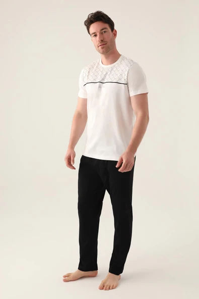 Arnetta 3010 The Erkek Kısa Kollu Pijama Takımı - Resim 3