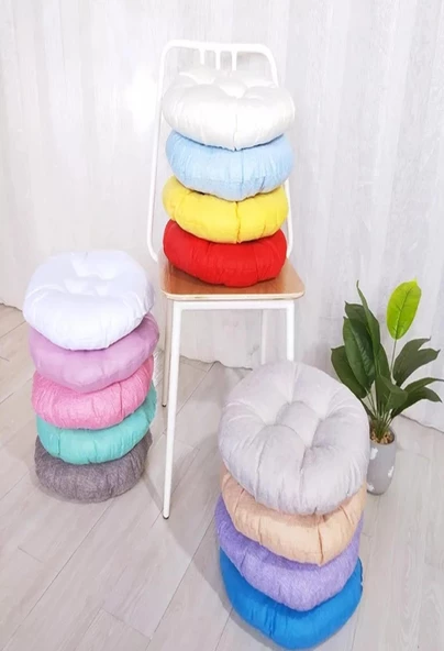 Perlina Home Yuvarlak Sandalye Minderi Modelleri - 9