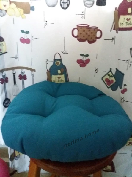 Perlina Home Yuvarlak Sandalye Minderi Modelleri - 10