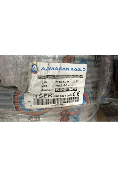 ARMAĞAN Ttr Kablo 4*2,5 Mm2 500 Metre - Resim 2