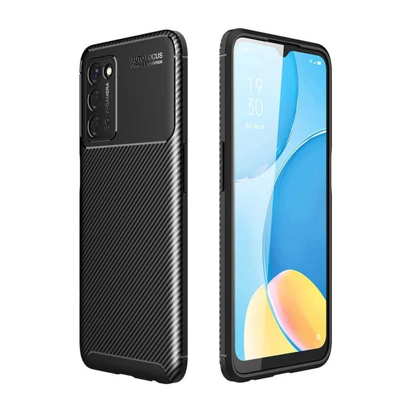 Oppo A55 5G Uyumlu Kılıf  Negro Silikon Kapak