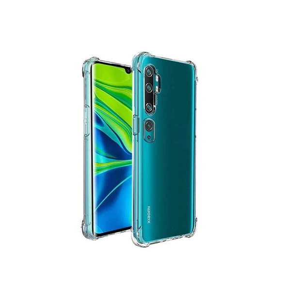 Xiaomi Mi Note 10 Uyumlu Kılıf  Nitro Anti Shock Silikon