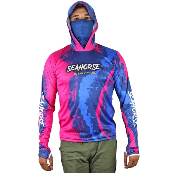 Sea Horse W.W Pro Angler Uv T-Shrt BlueP.L 2XL - 3