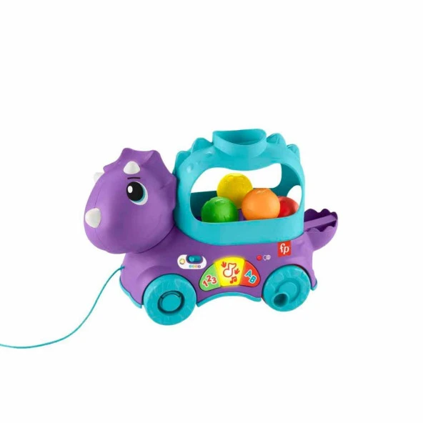 Fisher Price Sesli ve Işıklı Eğlenceli Dinozor HNR55