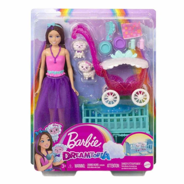 Barbie Dreamtopia Bebek ve Aksesuarları HLC29 - 3