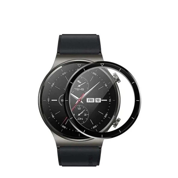 Huawei Watch Gt2 Pro Uyumlu Polymer Nano 0.5 mm Watch Ekran Koruyucu