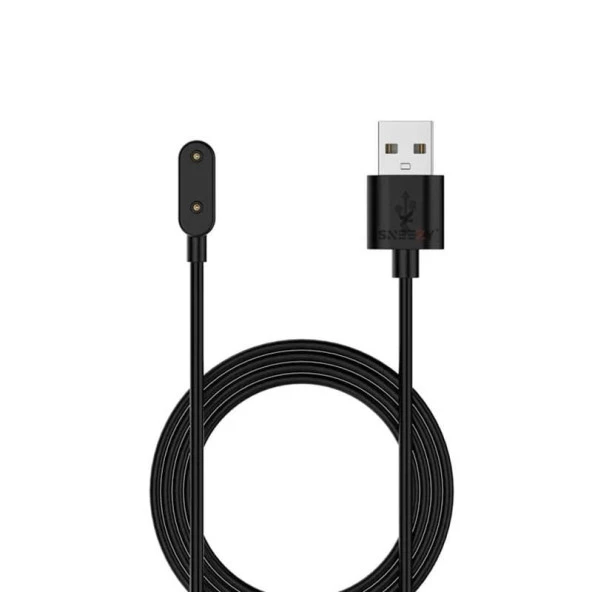 Sneezy Honor Band 6 İle Uyumlu Yedek Hızlı USB Şarj Kablosu