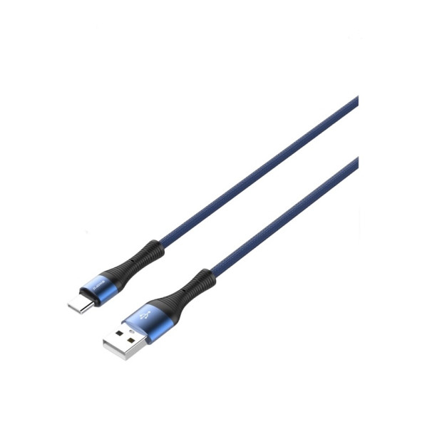 SWORD KABLO SW-C211 TYPE-C 2.4A 2 METRE MAVİ - 3