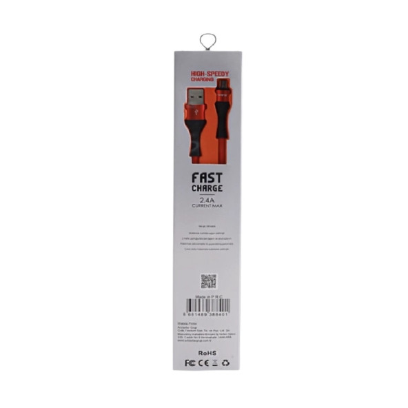 SWORD KABLO SW-M211 MICRO 2.4A 2 METRE KIRMIZI - 3
