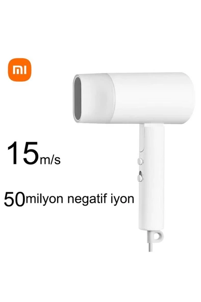 Xiaomi H101 Beyaz Saç Kurutma Makinesi – Hızlı Kurutma ve Katlanabilir Tasarım - 2