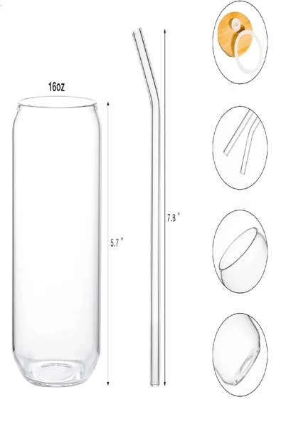 Bambu Kapaklı Pipetli Bardak Sunum Kahve Pinterest Coll lime Bardak - 5