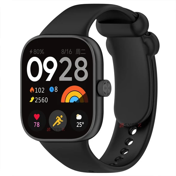 Xiaomi Redmi Watch 4 Uyumlu Purelux Soft Yumuşak Silikon Kordon