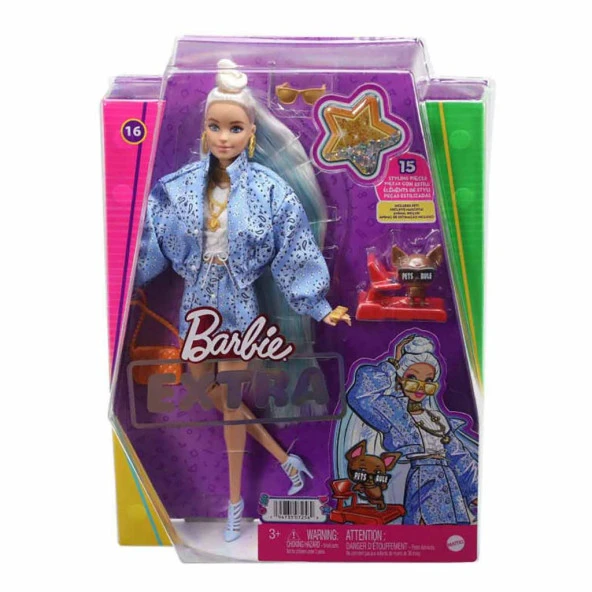 Barbie Ekstra Bebek ve Aksesuarları HHN08 - 2
