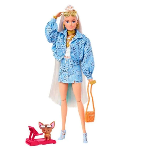 Barbie Ekstra Bebek ve Aksesuarları HHN08 - 4