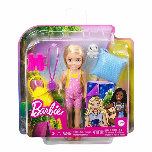 Barbie Chelsea'nin Kamp Macerası Oyun Seti HDF77 - Resim 8