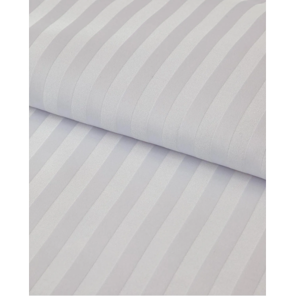 English Home Classy Twill Tek Kişilik Nevresim Takımı 160x220 cm Beyaz - Resim 2