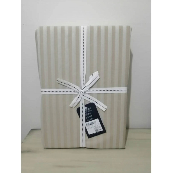 English Home Classy Twill King Size Nevresim Takımı 240x220 Cm Bej - 4