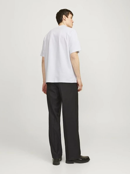 Jack Jones Blachad Brandıng Erkek Tişört 12259357 - 3