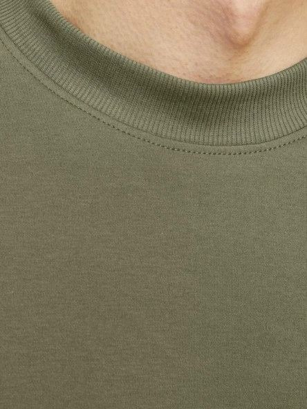 Jack Jones Blachad Brandıng Erkek Tişört 12259357 - Resim 6