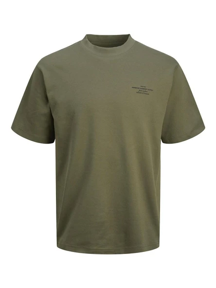 Jack Jones Blachad Brandıng Erkek Tişört 12259357