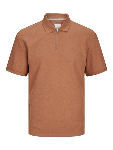 Jack Jones Johnny Half Zıp Erkek Polo Yaka Tişört 12255578