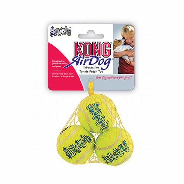 Kong Air Squeaker Sesli Tenis Topu Köpek Oyuncağı Small 5 Cm