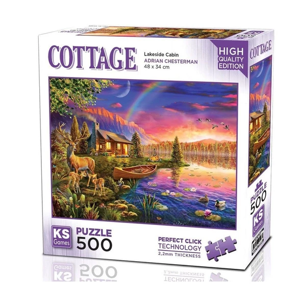 20063 Lakeside Cabin 500 Parça Puzzle