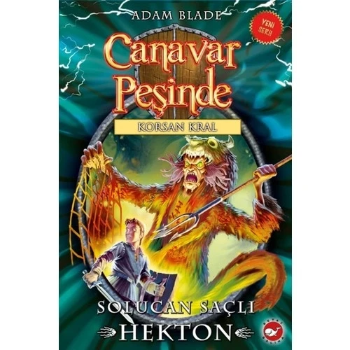 CANAVAR PEŞİNDE 45  SOLUCAN SAÇLI HEKTON    BEYAZ  BALİNA