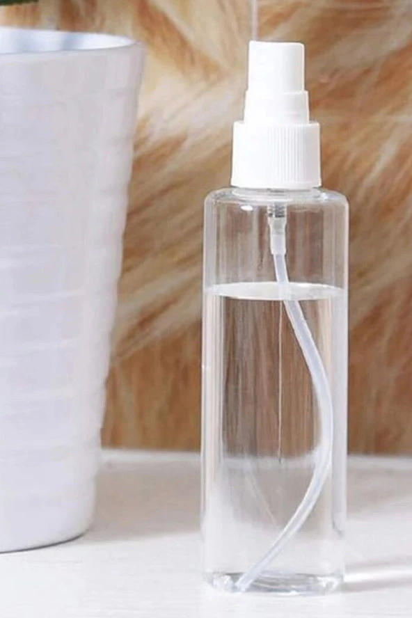 Sprey 100 ml Boş Şişe Spreyli Kolonya Şişesi Doldurulabilir Cep Plastik Parfüm Şişesi Dezenfektan - 3