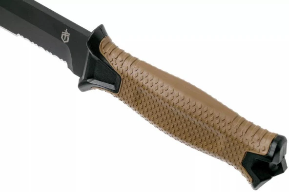 Gerber StrongArm Fixed Testere Ağızlı Kahverengi Outdoor Bıçak - 6